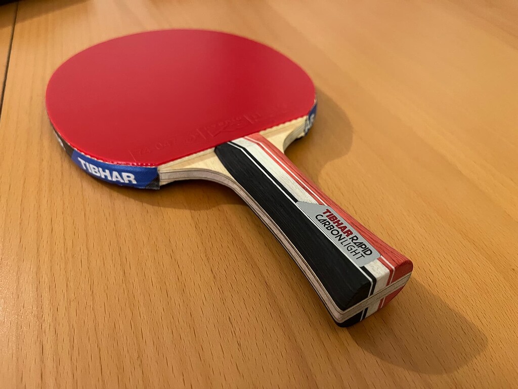 Vente bois Tibhar Carbon Light + 2 Tibhar Hybrid K3 Ventes Forum de